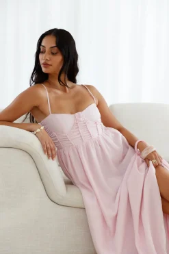 Darling Dear Maxi Dress Pink