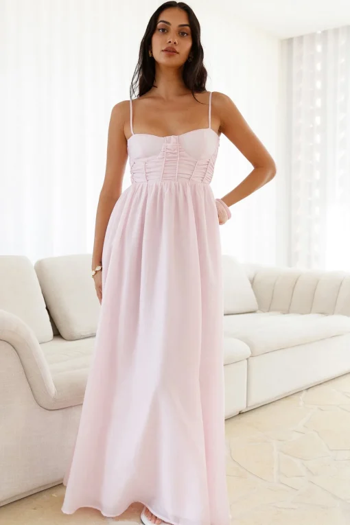 Darling Dear Maxi Dress Pink