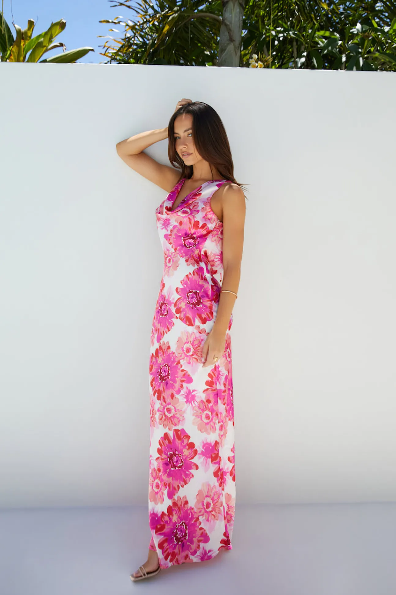 Darling Sun Maxi Dress Pink