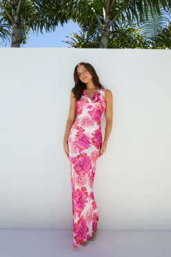 Darling Sun Maxi Dress Pink