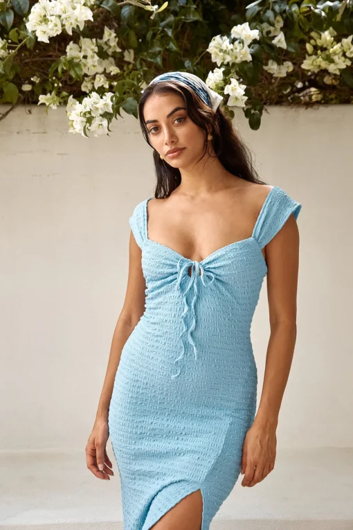 Deep Dive Maxi Dress Blue