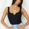Diamond Sky Bodysuit Black