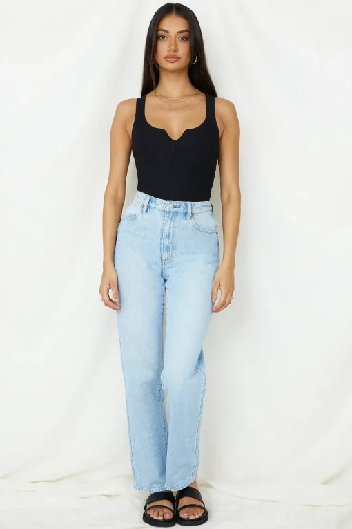 Diamond Sky Bodysuit Black