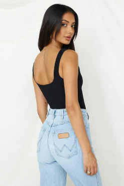 Diamond Sky Bodysuit Black