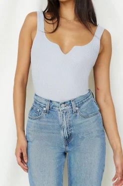 Diamond Sky Bodysuit Grey