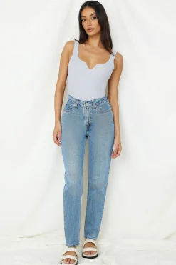 Diamond Sky Bodysuit Grey