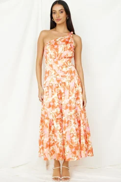 Dream Girl Maxi Dress Orange