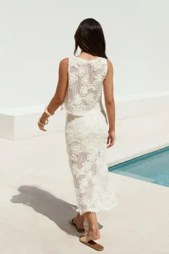 Dry Martini Floral Set White