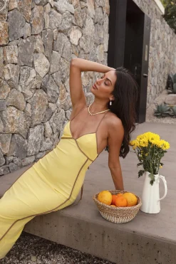 Easy Darling Maxi Dress Yellow
