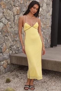 Easy Darling Maxi Dress Yellow