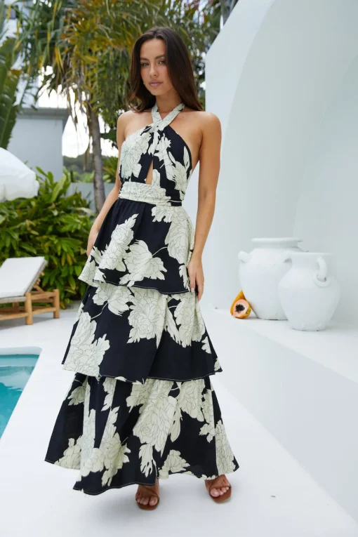 Eclipse Blossom Maxi Dress Multi