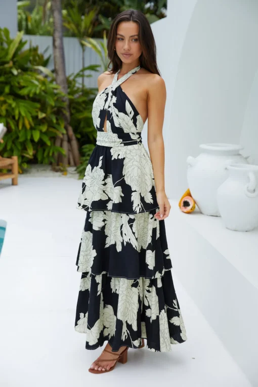 Eclipse Blossom Maxi Dress Multi