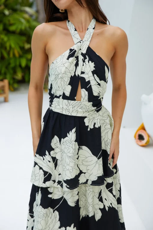 Eclipse Blossom Maxi Dress Multi