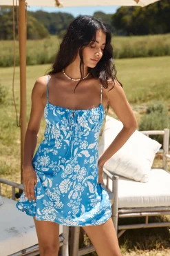 En Route Mini Dress Blue