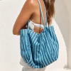Essentials Packed Tote Bag Blue
