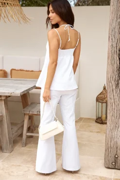 Exotic Wonders Cami Top White