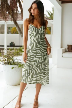 Eyes Wide Open Midi Dress