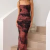 Feeling Special Maxi Dress Brown