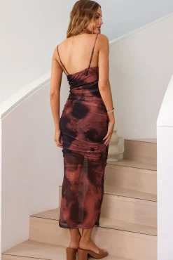 Feeling Special Maxi Dress Brown