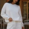 Fior Nights Jumper in White