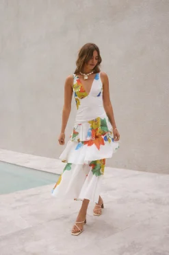 Floral Dreams Maxi Dress Multi