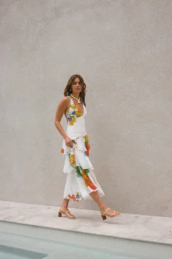 Floral Dreams Maxi Dress Multi