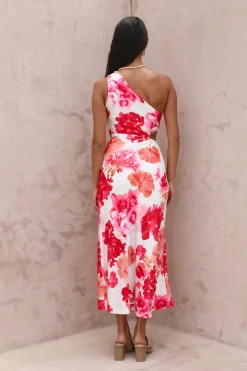 Flowers In Your Hair Maxi Dress Pink