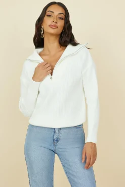 Forever More Knit White
