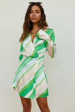Forever Remembered Dress Green
