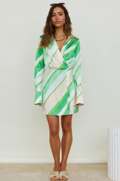 Forever Remembered Dress Green