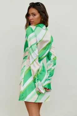 Forever Remembered Dress Green