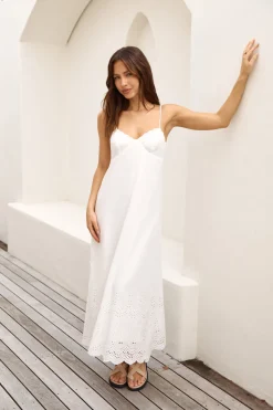 FORTUNATE ONE Angelic Maxi Dress White