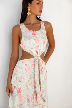 FORTUNATE ONE Clear Skies Maxi Dress Multi