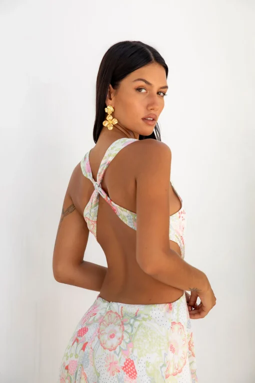 FORTUNATE ONE Clear Skies Maxi Dress Multi