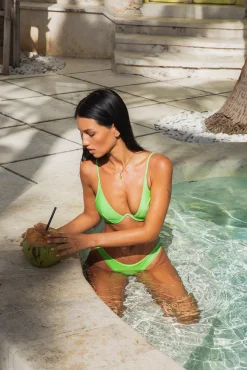 FORTUNATE ONE Paros Swim Bottom Mint
