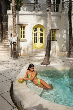 FORTUNATE ONE Paros Swim Bottom Mint