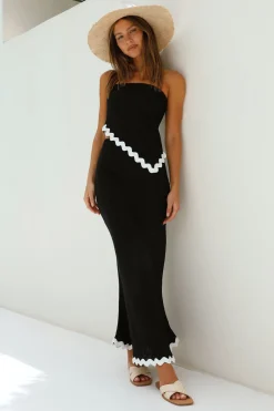 Found You Asymmetrical Top Black
