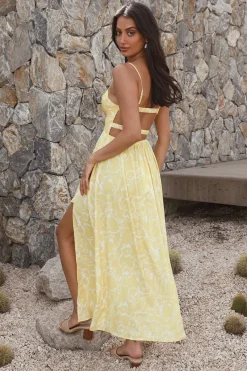 Gelato Stand Maxi Dress Yellow