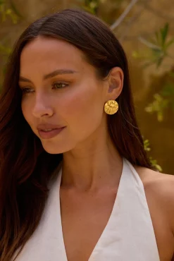 Golden Horizon Earrings Gold