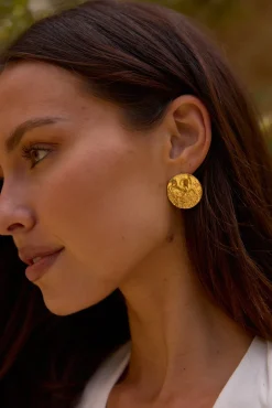 Golden Horizon Earrings Gold