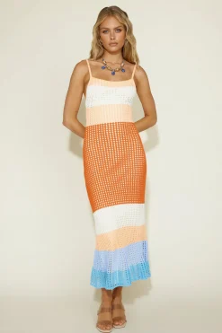 Gone Again Maxi Dress Multi