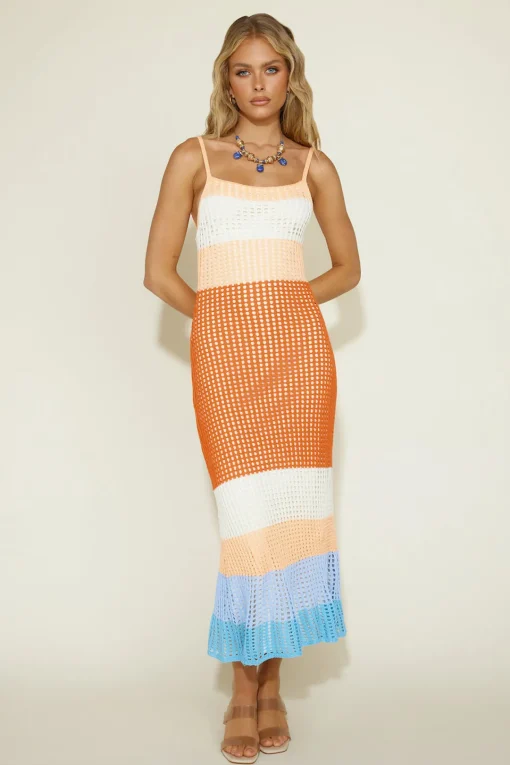 Gone Again Maxi Dress Multi