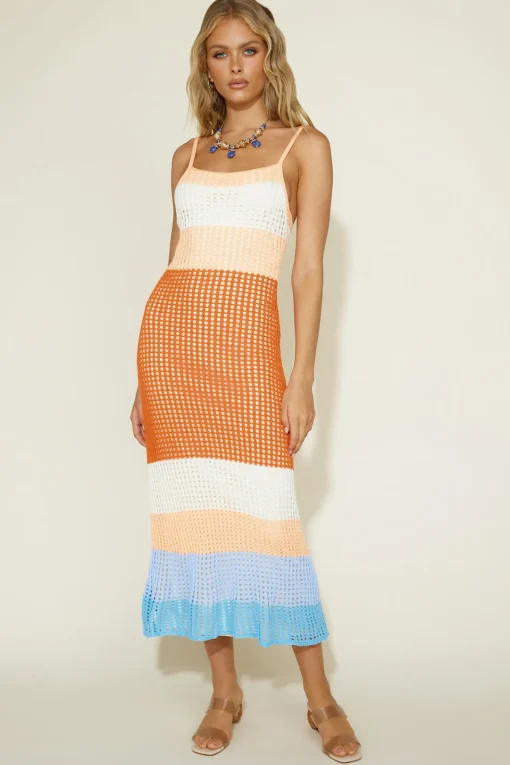 Gone Again Maxi Dress Multi