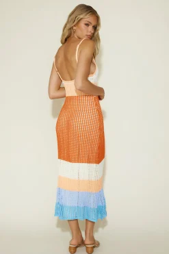 Gone Again Maxi Dress Multi