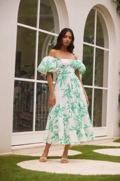 Good Morning Miss Maxi Dress Green