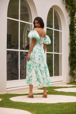 Good Morning Miss Maxi Dress Green