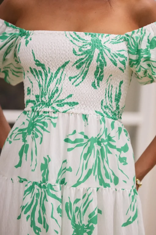 Good Morning Miss Maxi Dress Green
