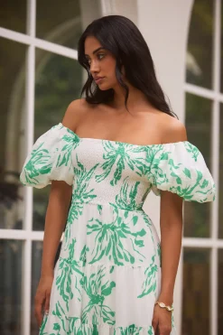 Good Morning Miss Maxi Dress Green