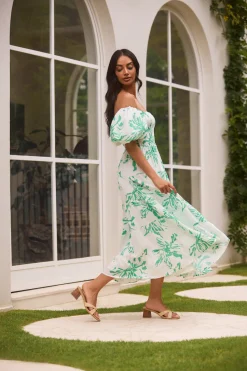 Good Morning Miss Maxi Dress Green