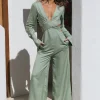 Happy Moments Jumpsuit Sage
